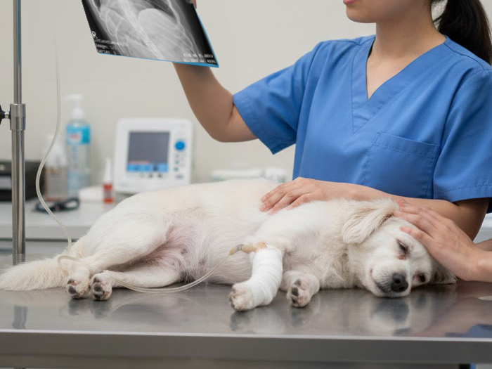 搭配影像學追蹤與DR70-vet監測,有助早期偵測腫瘤變化,提升治療成效與毛孩生活品質。(圖片來源:寵物健康醫療網)